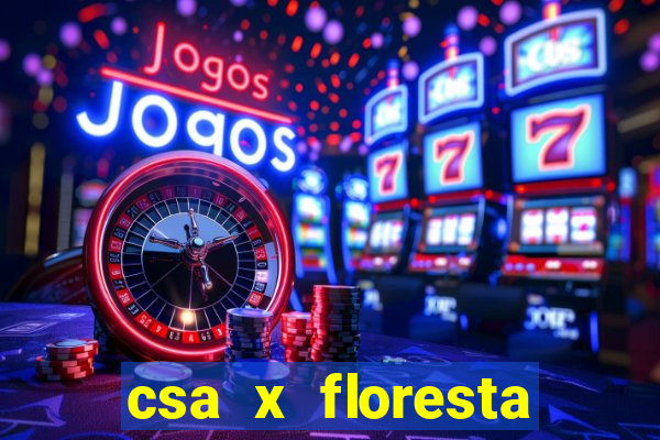 csa x floresta onde assistir