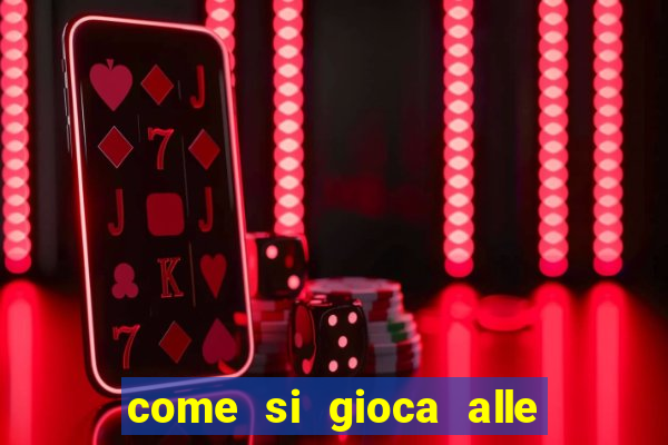 come si gioca alle slot machine online