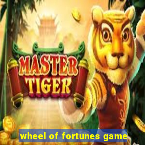 wheel of fortunes game