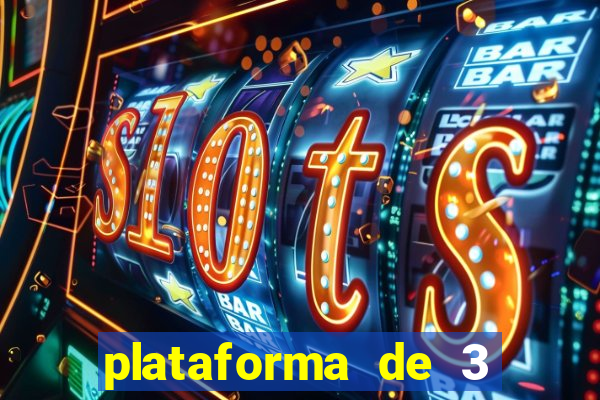 plataforma de 3 reais slots