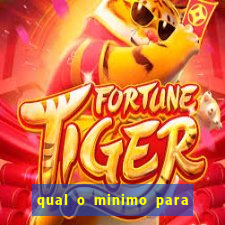 qual o minimo para sacar no jogo do tigre