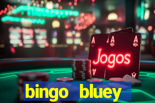 bingo bluey personajes png