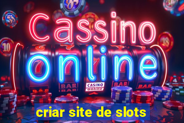 criar site de slots