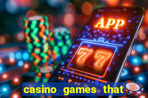 casino games that pay real money with no deposit