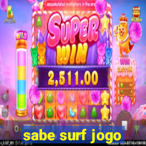 sabe surf jogo