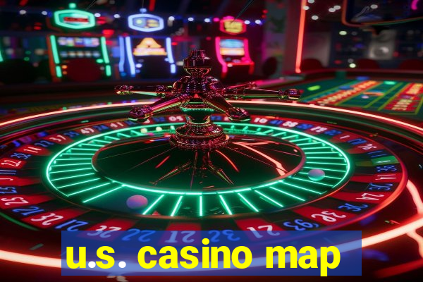 u.s. casino map