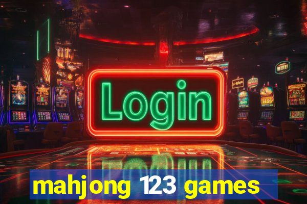 mahjong 123 games