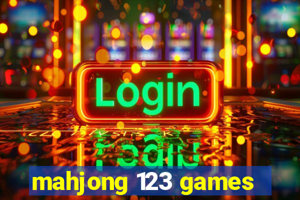 mahjong 123 games