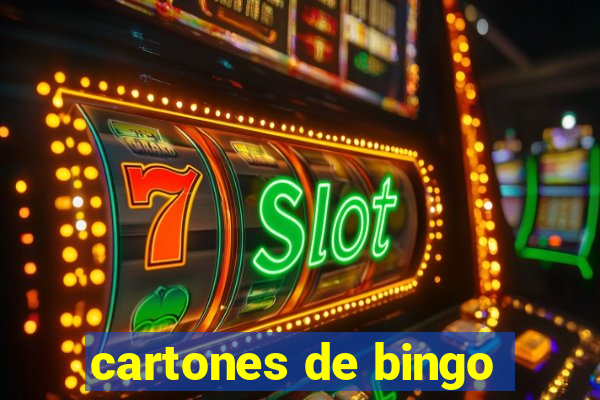 cartones de bingo