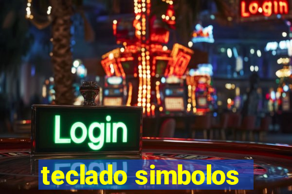 teclado simbolos