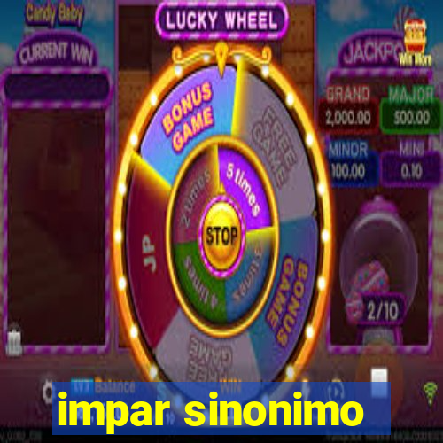 impar sinonimo