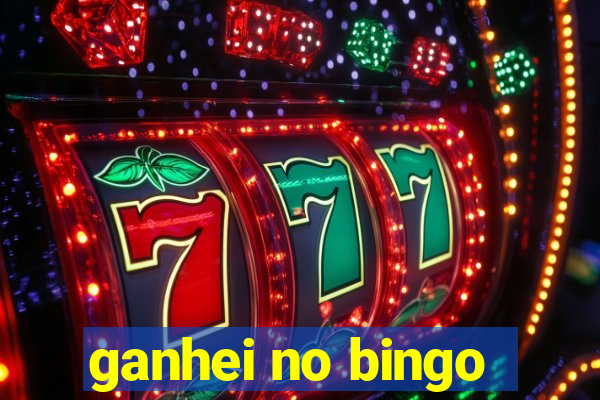 ganhei no bingo