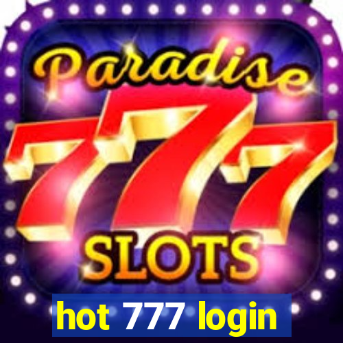 hot 777 login