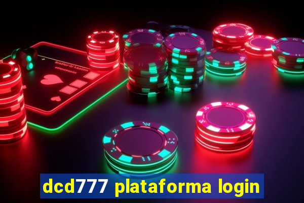 dcd777 plataforma login