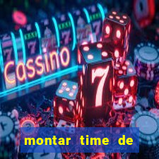 montar time de futebol site