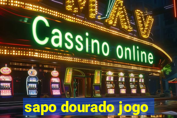 sapo dourado jogo