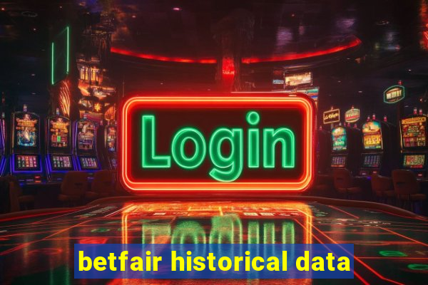 betfair historical data