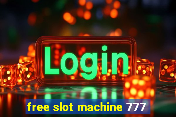 free slot machine 777