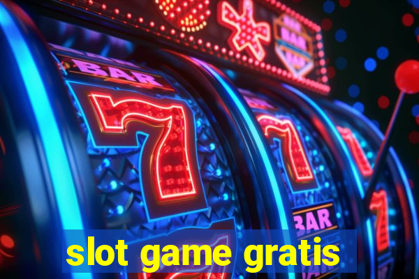 slot game gratis