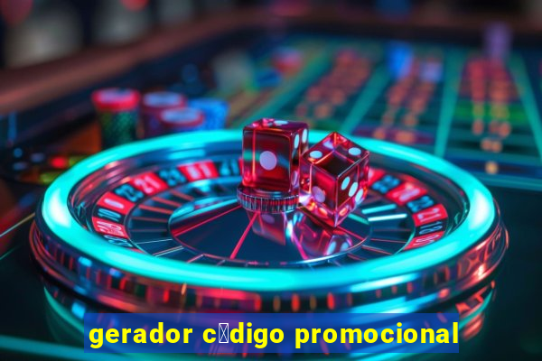 gerador c贸digo promocional