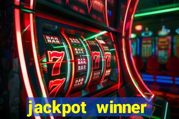 jackpot winner casino slot