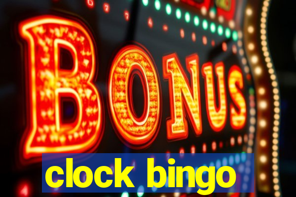 clock bingo