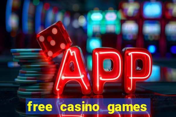 free casino games online slot machine