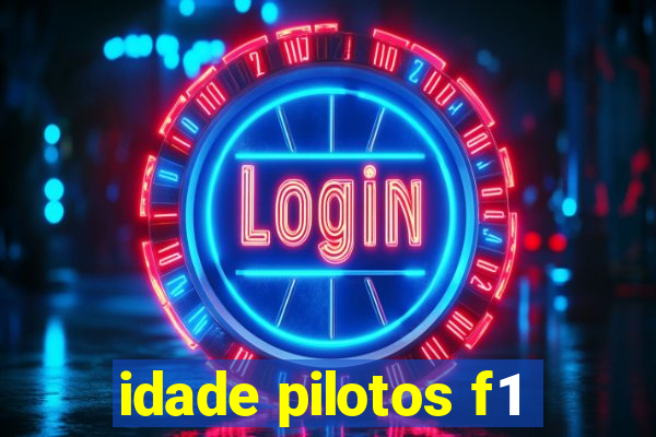 idade pilotos f1