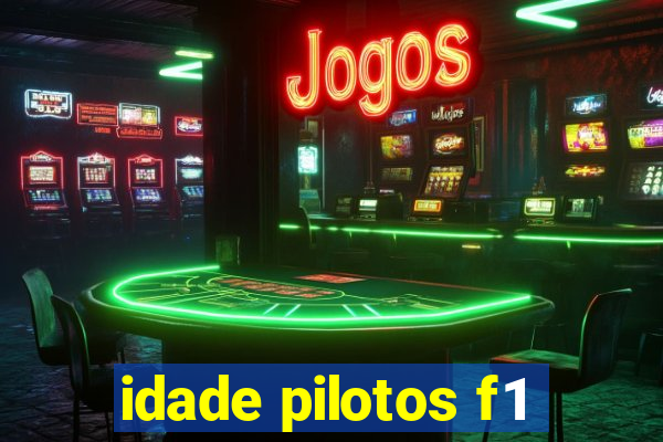 idade pilotos f1