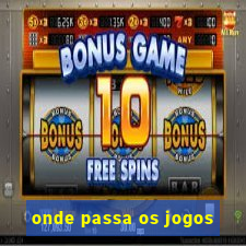 onde passa os jogos