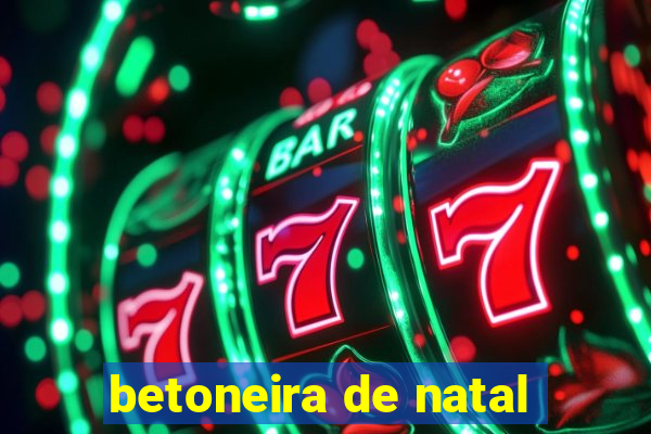 betoneira de natal