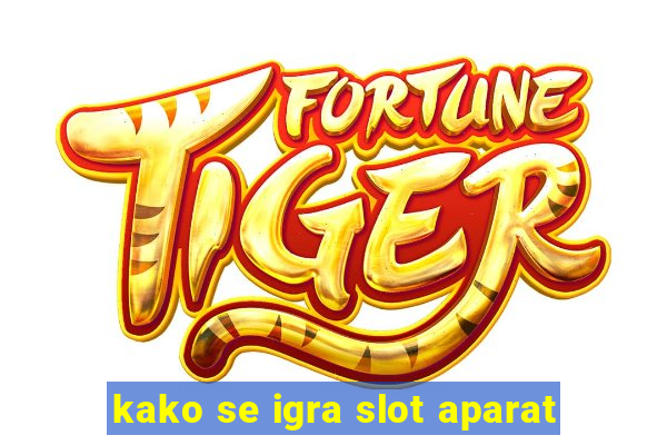 kako se igra slot aparat