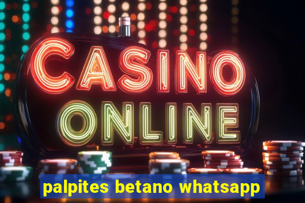 palpites betano whatsapp