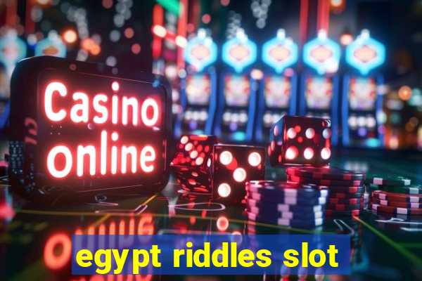 egypt riddles slot