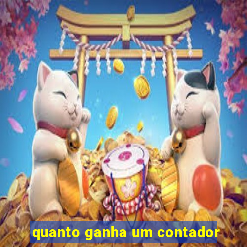 quanto ganha um contador