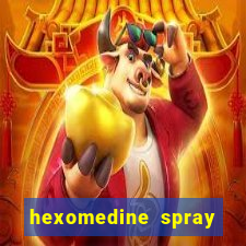 hexomedine spray para garganta