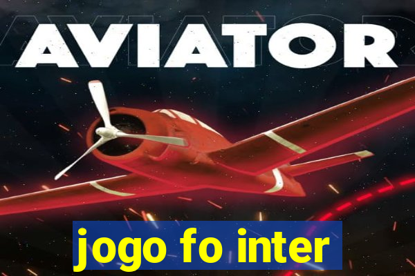 jogo fo inter