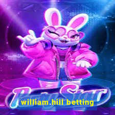 william.hill betting