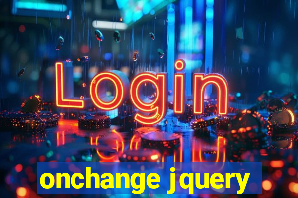 onchange jquery