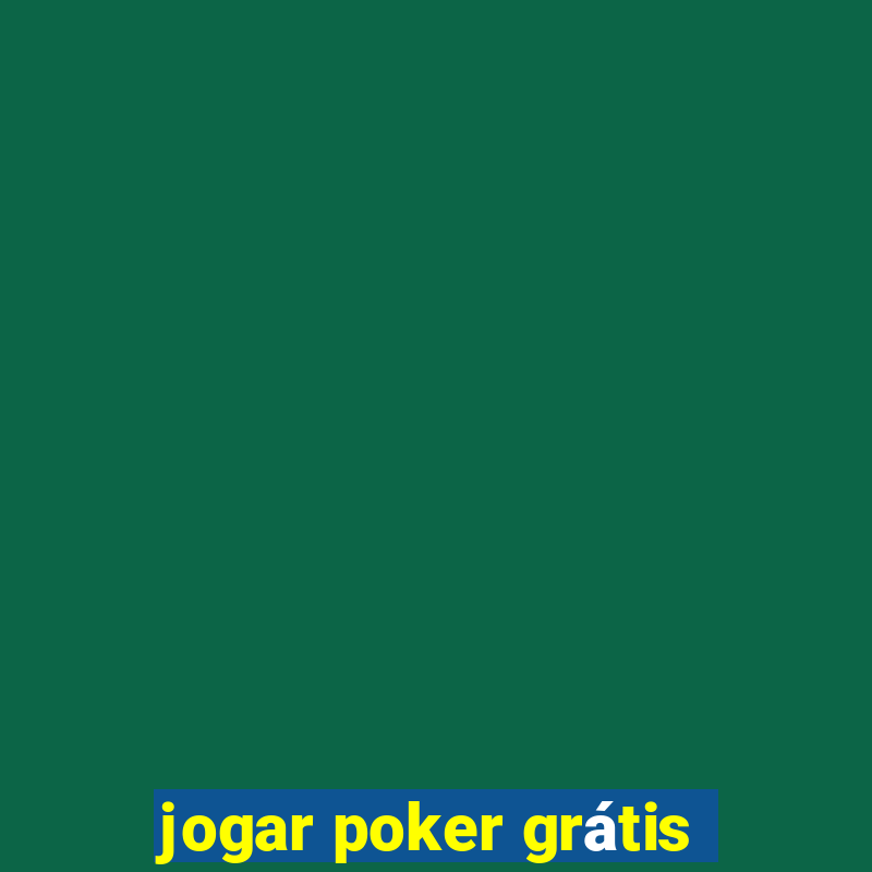 jogar poker grátis