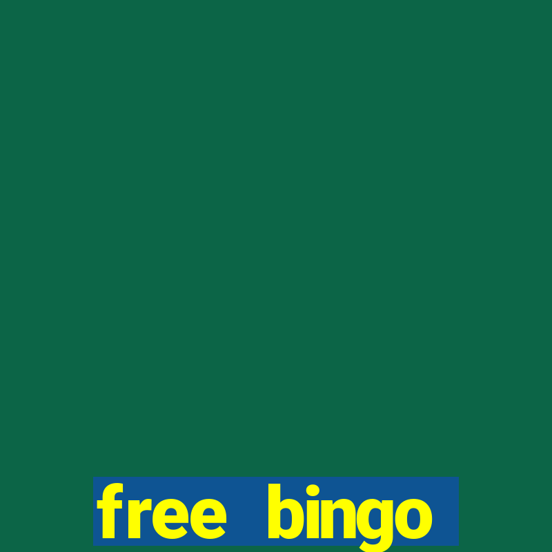 free bingo printable template