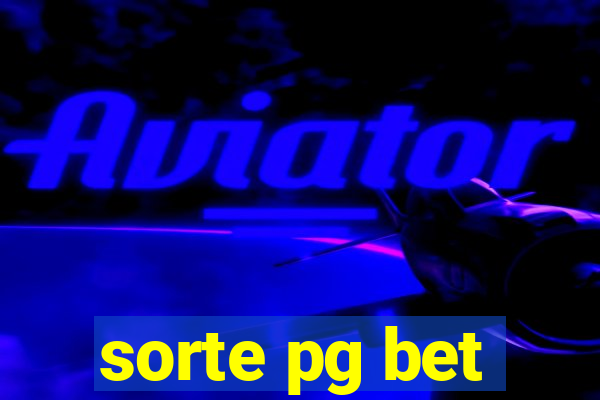 sorte pg bet