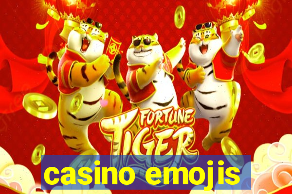 casino emojis