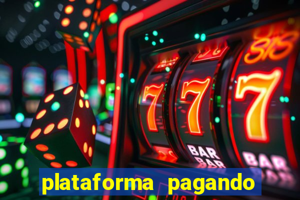 plataforma pagando no cadastro slots