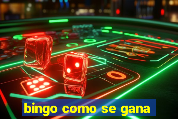 bingo como se gana