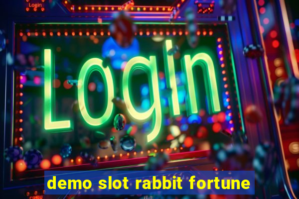 demo slot rabbit fortune