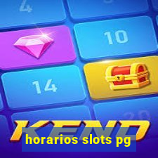 horarios slots pg