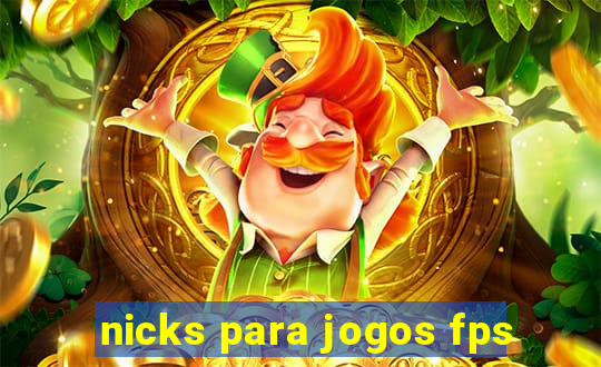 nicks para jogos fps