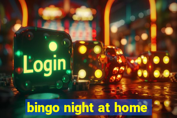 bingo night at home