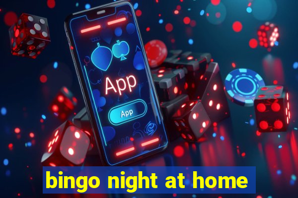 bingo night at home